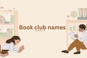 book club names
