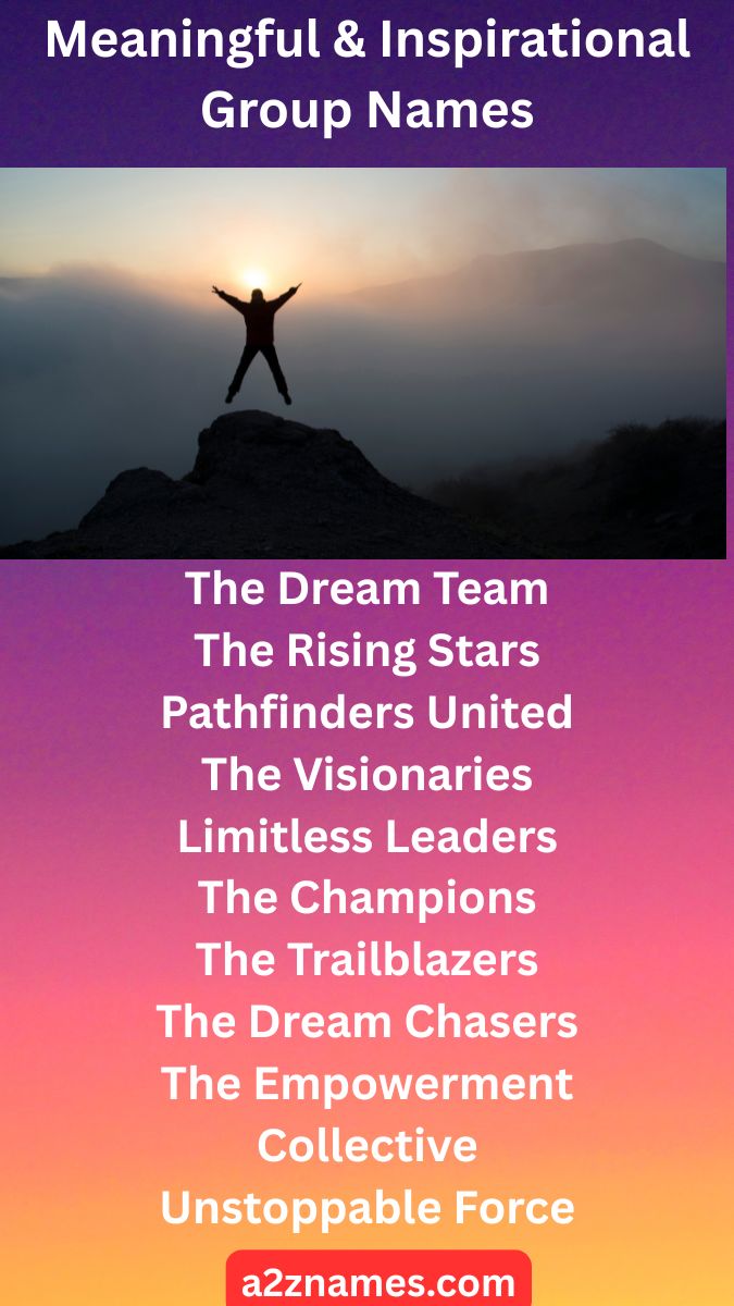 group name ideas