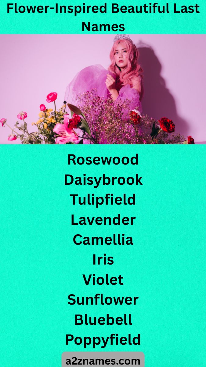 beautiful last names