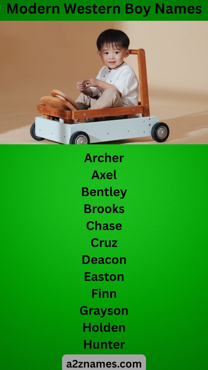 western boy names